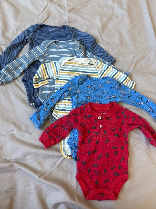 Carter's Other - Newborn Boys Long-sleeve bodysuits Carter’s and Gerber
